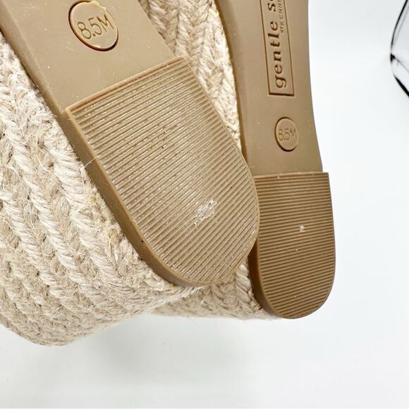 GENTLE SOULS KENNETH COLE Womens Gray‎ 1" Platform Colleen Espadrille Shoes 8.5M - Picture 14 of 14